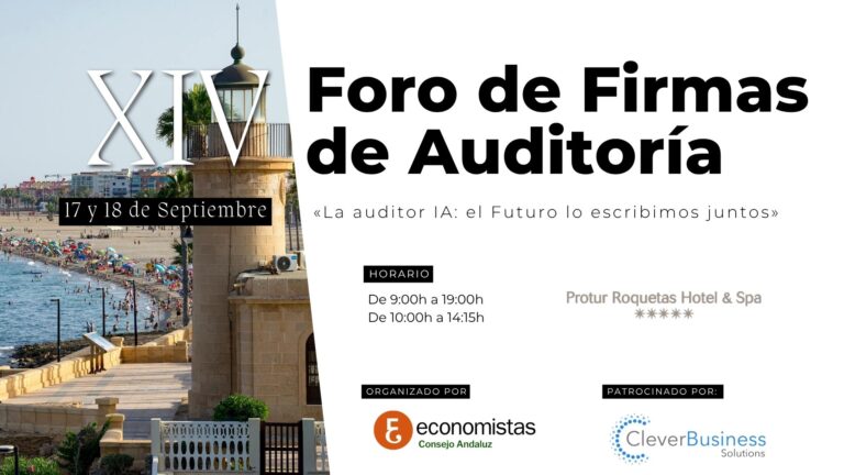 Patrocinamos el XIV Foro de Firmas de Auditoría
